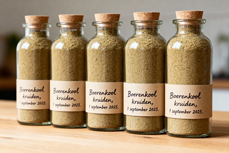 Boerenkool kruiden maken