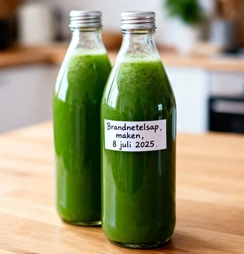 Brandnetelsap maken
