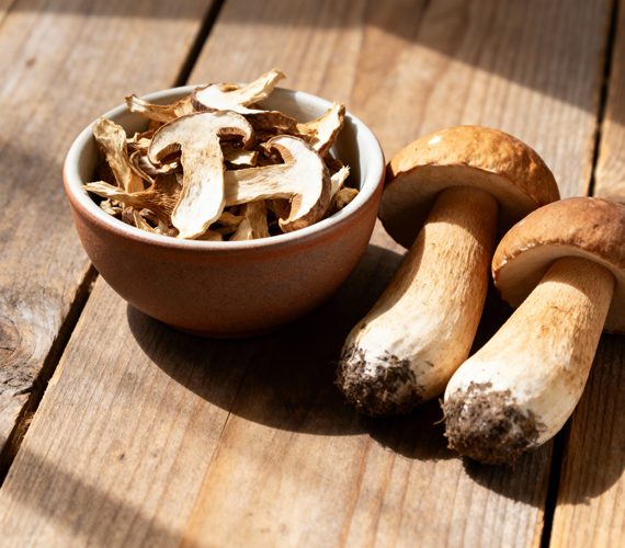 Eekhoorntjesbrood drogen