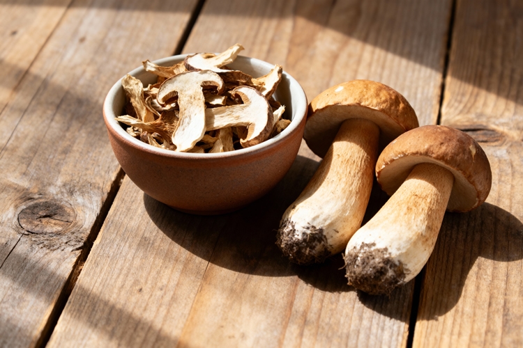 Eekhoorntjesbrood drogen