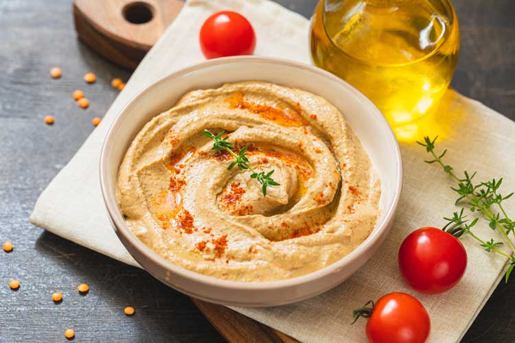 Hummus bewaren