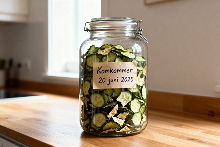 Komkommer drogen