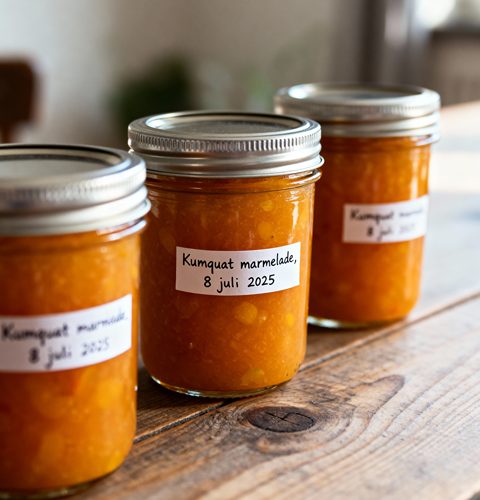 Kumquat marmelade maken