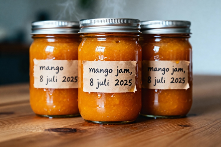 Mango jam maken