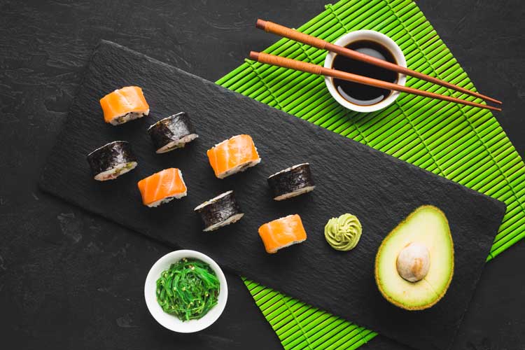 Sushi bewaren