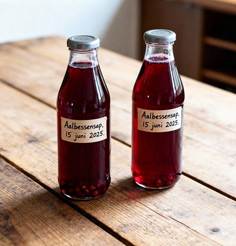 Aalbessensap maken