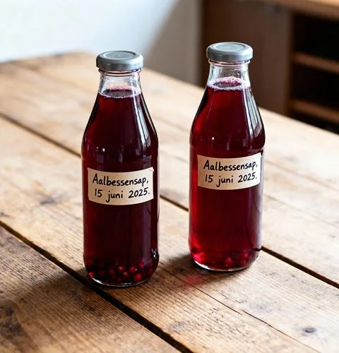 Aalbessensap maken