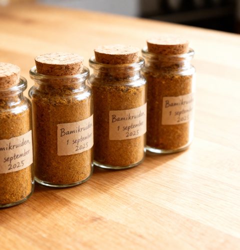 Bamikruiden maken