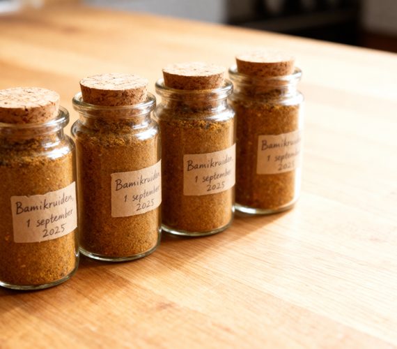 Bamikruiden maken
