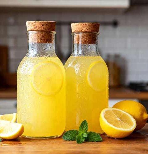Citroen limonade maken