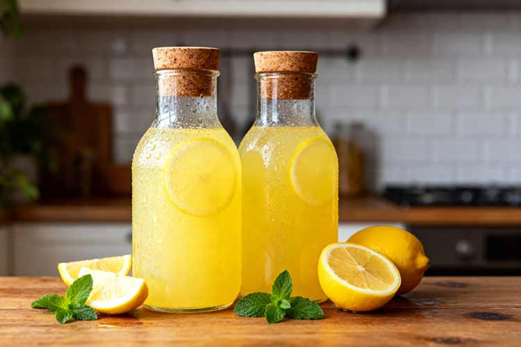 Citroen limonade maken