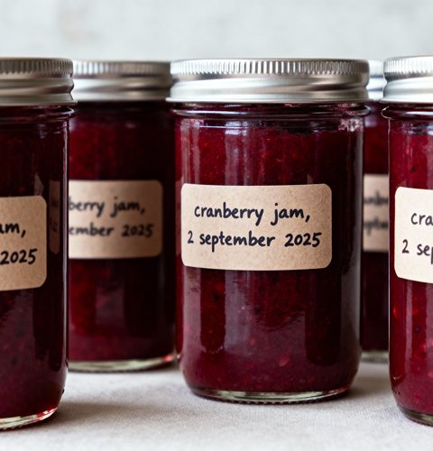 Cranberry jam maken