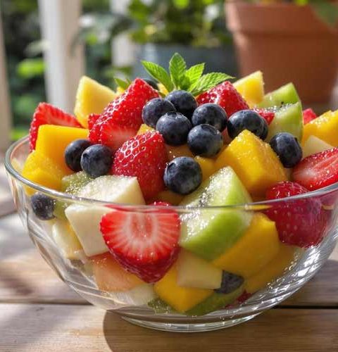 Fruitsalade bewaren