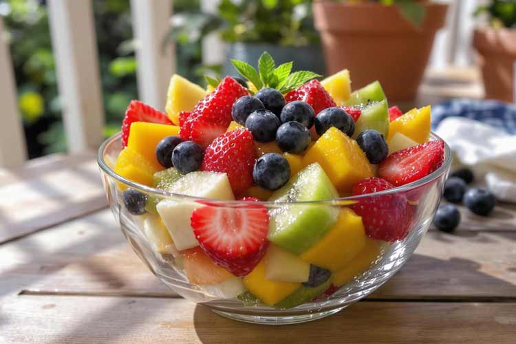Fruitsalade bewaren