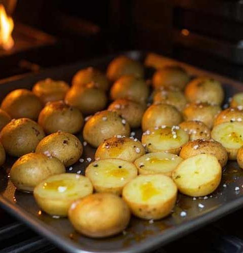 Gebakken aardappelen bewaren