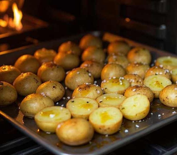 Gebakken aardappelen bewaren
