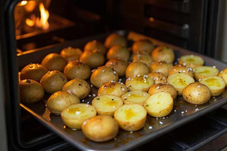 Gebakken aardappelen bewaren