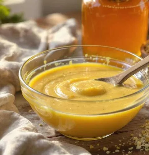 Honing mosterd marinade maken