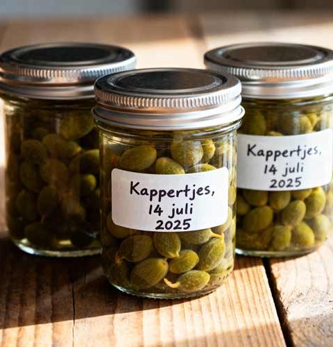 Kappertjes inmaken