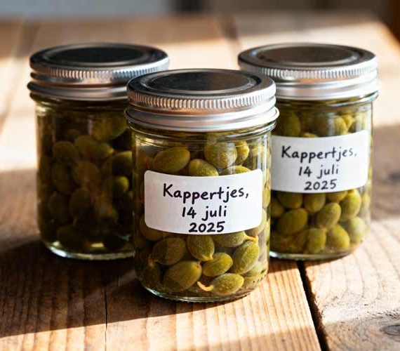 Kappertjes inmaken