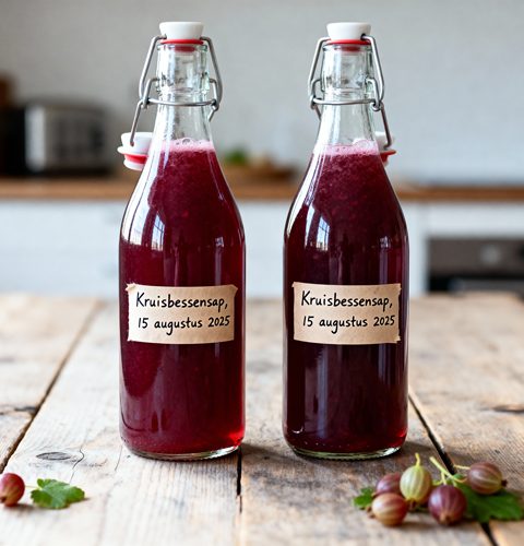 Kruisbessensap maken