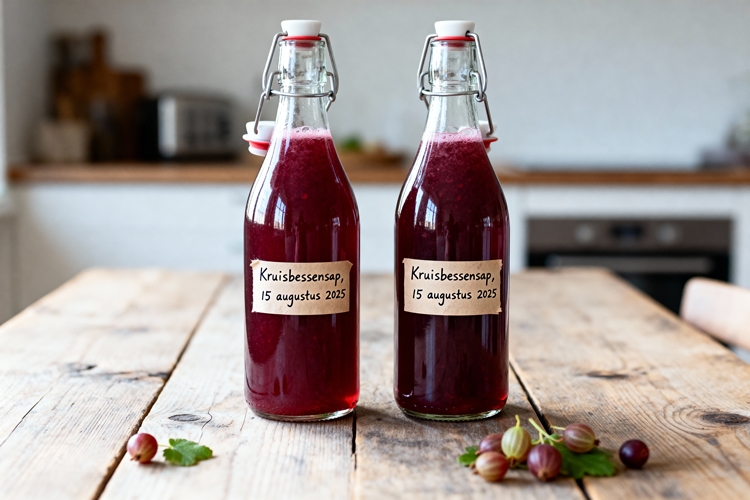 Kruisbessensap maken