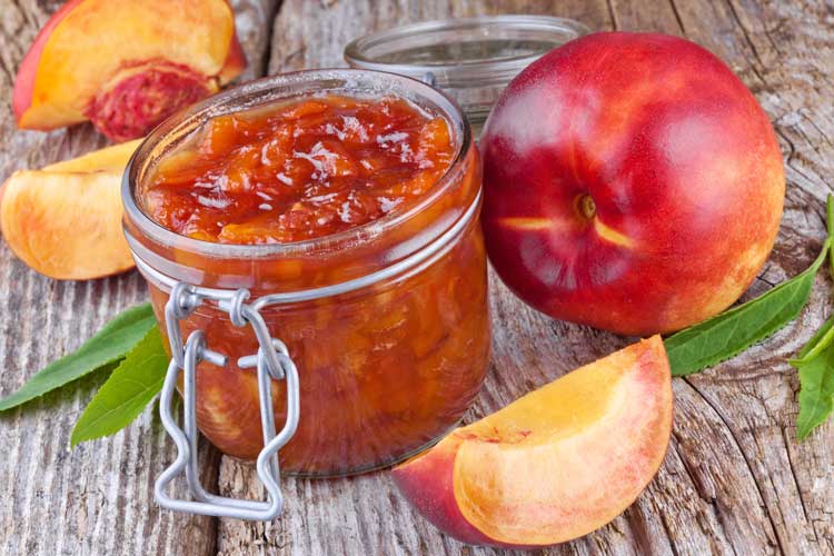 Nectarine jam maken