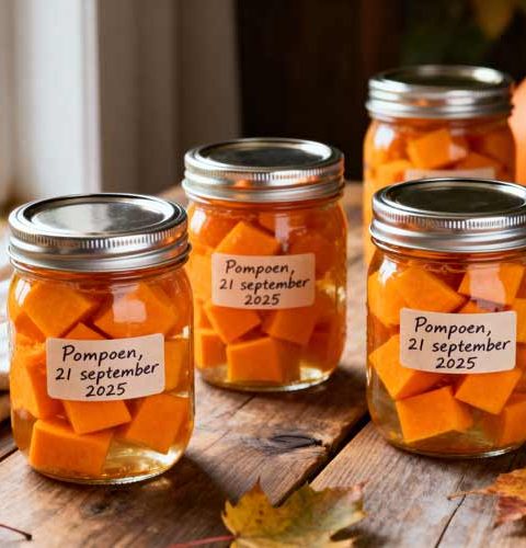 Pompoen inmaken