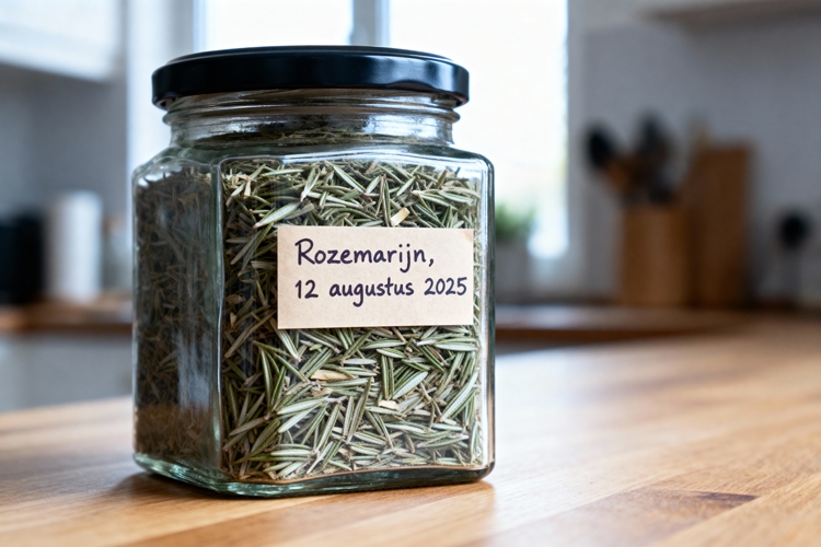 Rozemarijn drogen