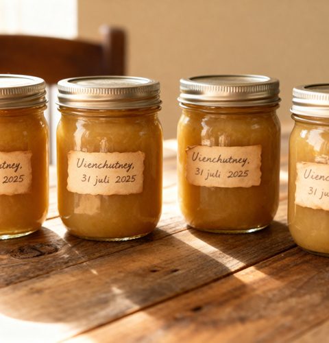Uienchutney maken