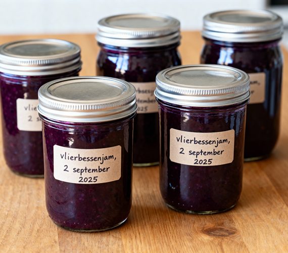 Vlierbessenjam maken