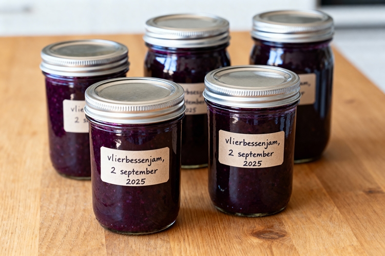 Vlierbessenjam maken