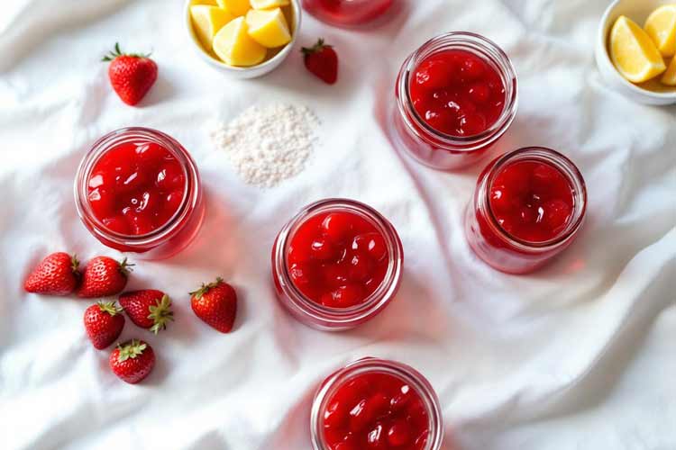 Aardbeiengelei maken