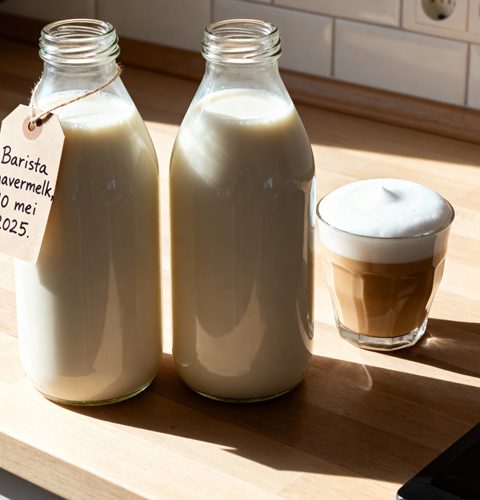 Barista havermelk maken