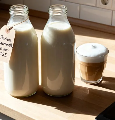 Barista havermelk maken