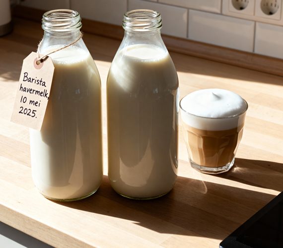 Barista havermelk maken