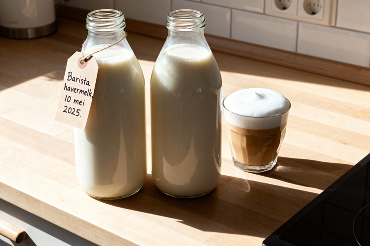 Barista havermelk maken