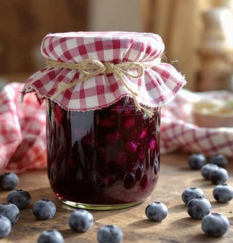 Bosbessenjam zonder suiker maken
