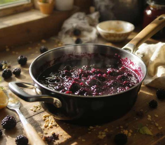 Bramenjam zonder suiker maken