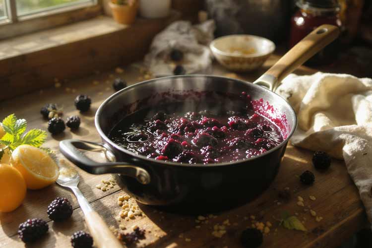 Bramenjam zonder suiker maken