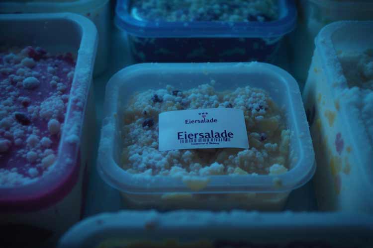 Eiersalade invriezen