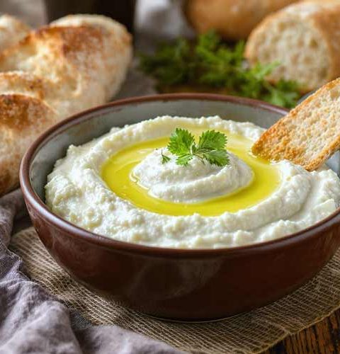 Feta dip maken