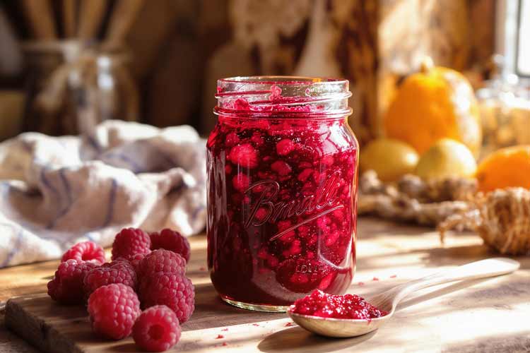 Frambozenjam zonder suiker maken