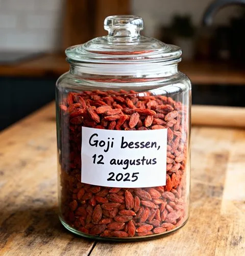 Goji bessen drogen