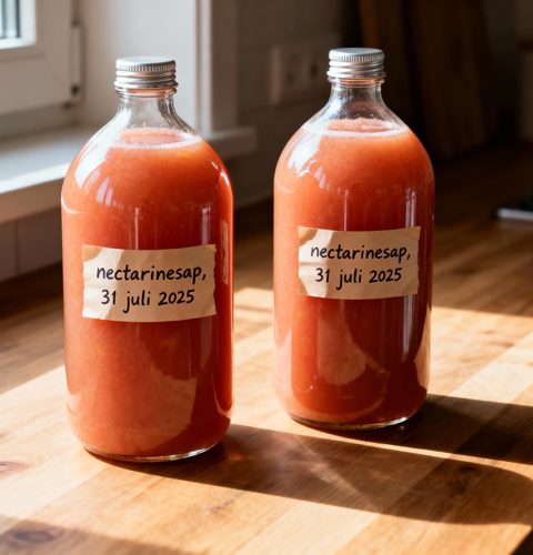 Nectarine sap maken