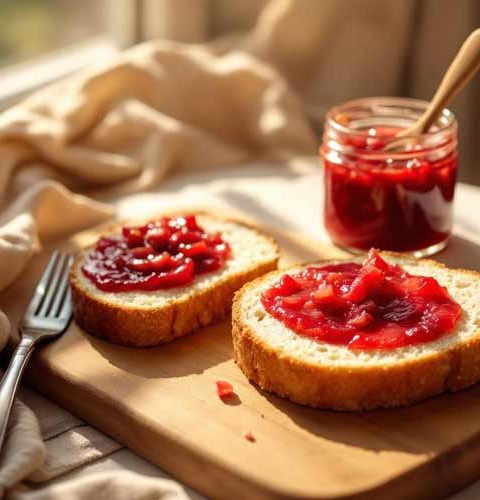 Rabarberjam zonder suiker maken