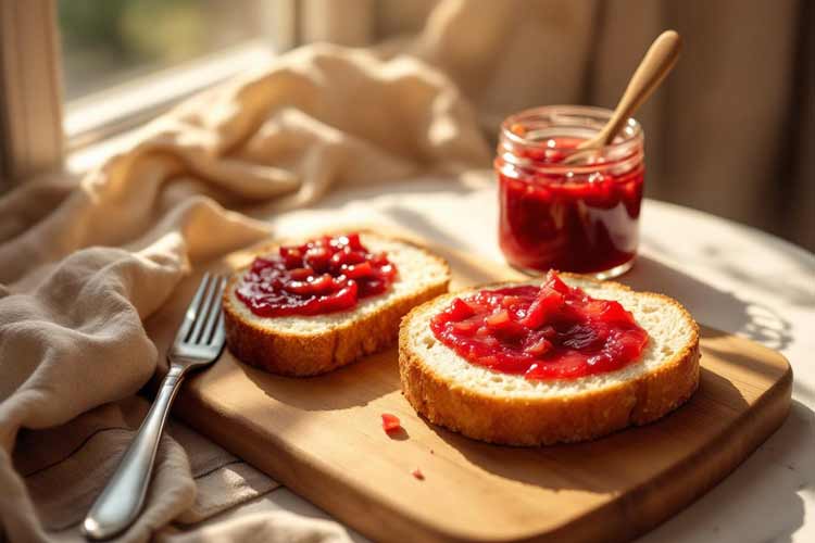 Rabarberjam zonder suiker maken