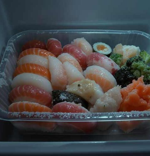 Sushi invriezen
