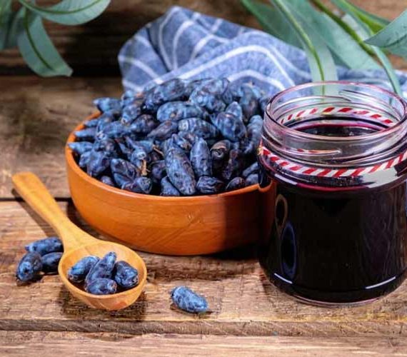 Blauwe honingbes jam maken