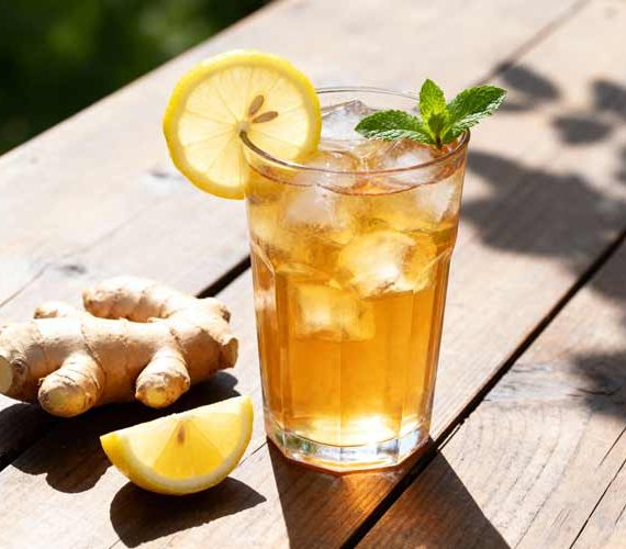 Gember ijsthee maken